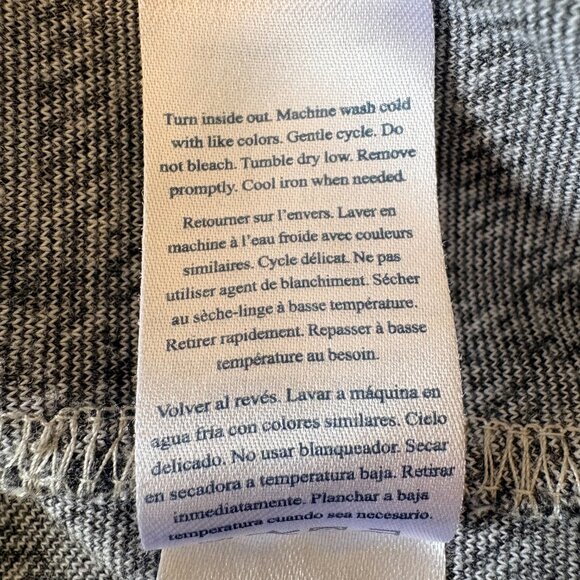 Faherty Legend Sweater Shirt Women's Long Sleeve Button-Up in Snowonder Plaid L - Picture 6 of 7